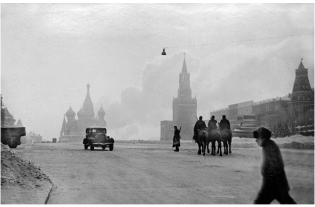 Москва, мороз 1941 год